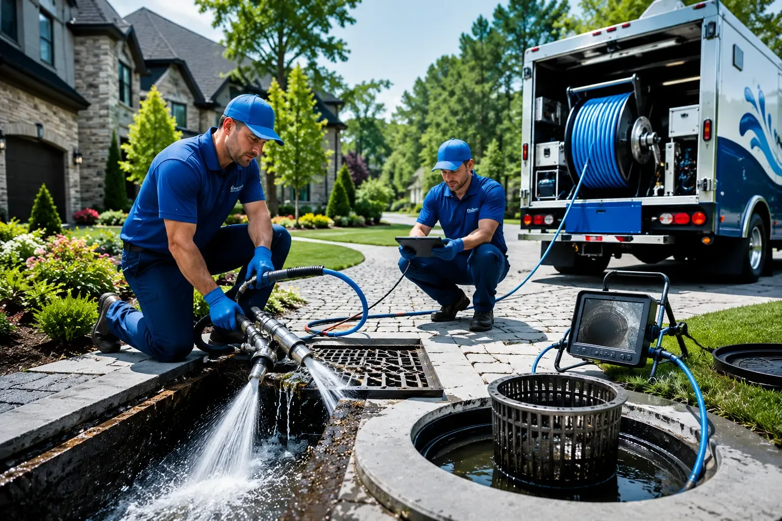 Local outdoor drain cleaning professionals in Lamont, MI